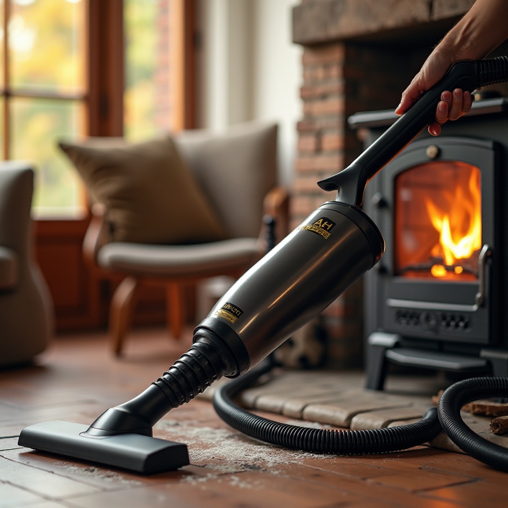 vacuum for ashes in wood stove