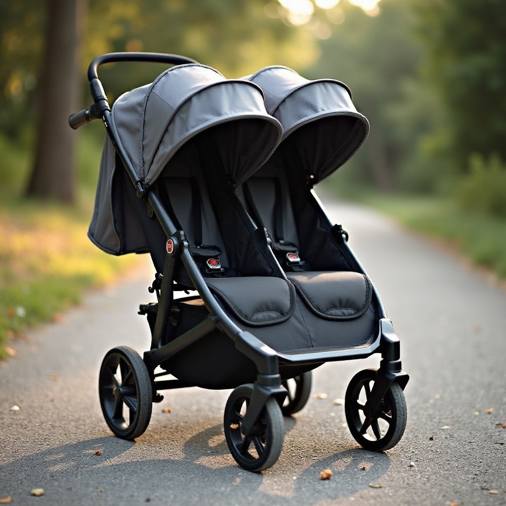 best double stroller for gravel roads