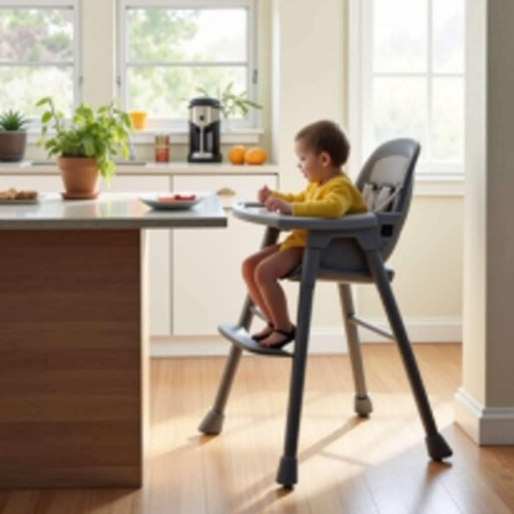 space saver high chair graco